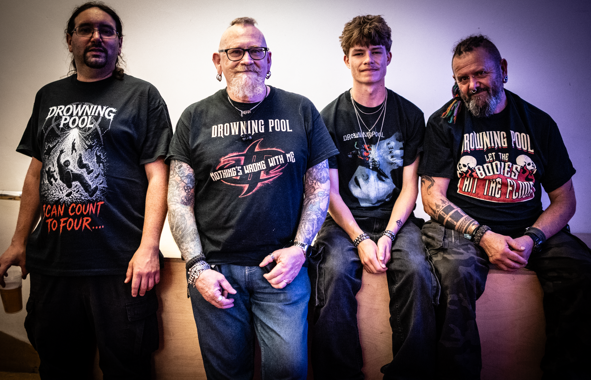 Few Drowning Pool Fans.
